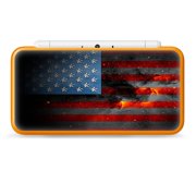 Nintendo 2DS XL Skin Decal Vinyl Wrap - dark distressed american flag sky stars galaxy