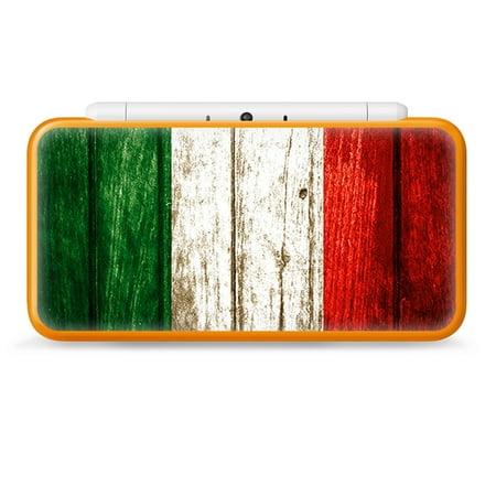 Nintendo 2DS XL Skin Decal Vinyl Wrap - flag italy grunge distressed country
