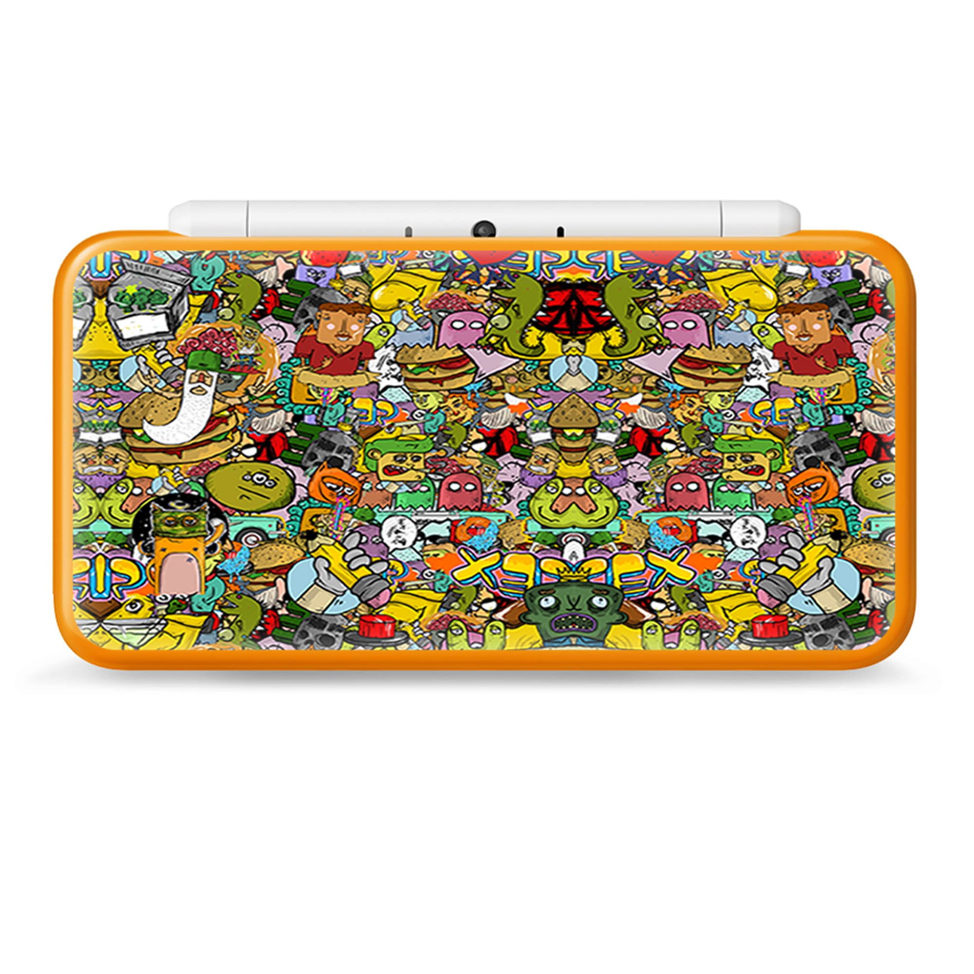 Nintendo 2DS XL Skin Decal Vinyl Wrap - sticker slap cartoon bomb ...