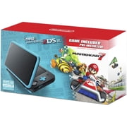 Nintendo 2DS XL System w/ Mario Kart 7 Pre-installed, Black & Turquoise