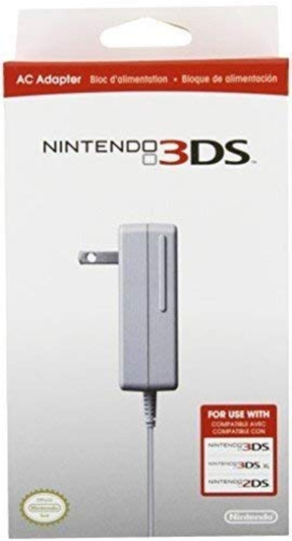 Nintendo 3DS Compatible with 3DS / 3DS XL / 2DS AC Adapter, Power your  Nintendo 3DS family system from any 120-volt outlet By by Nintendo