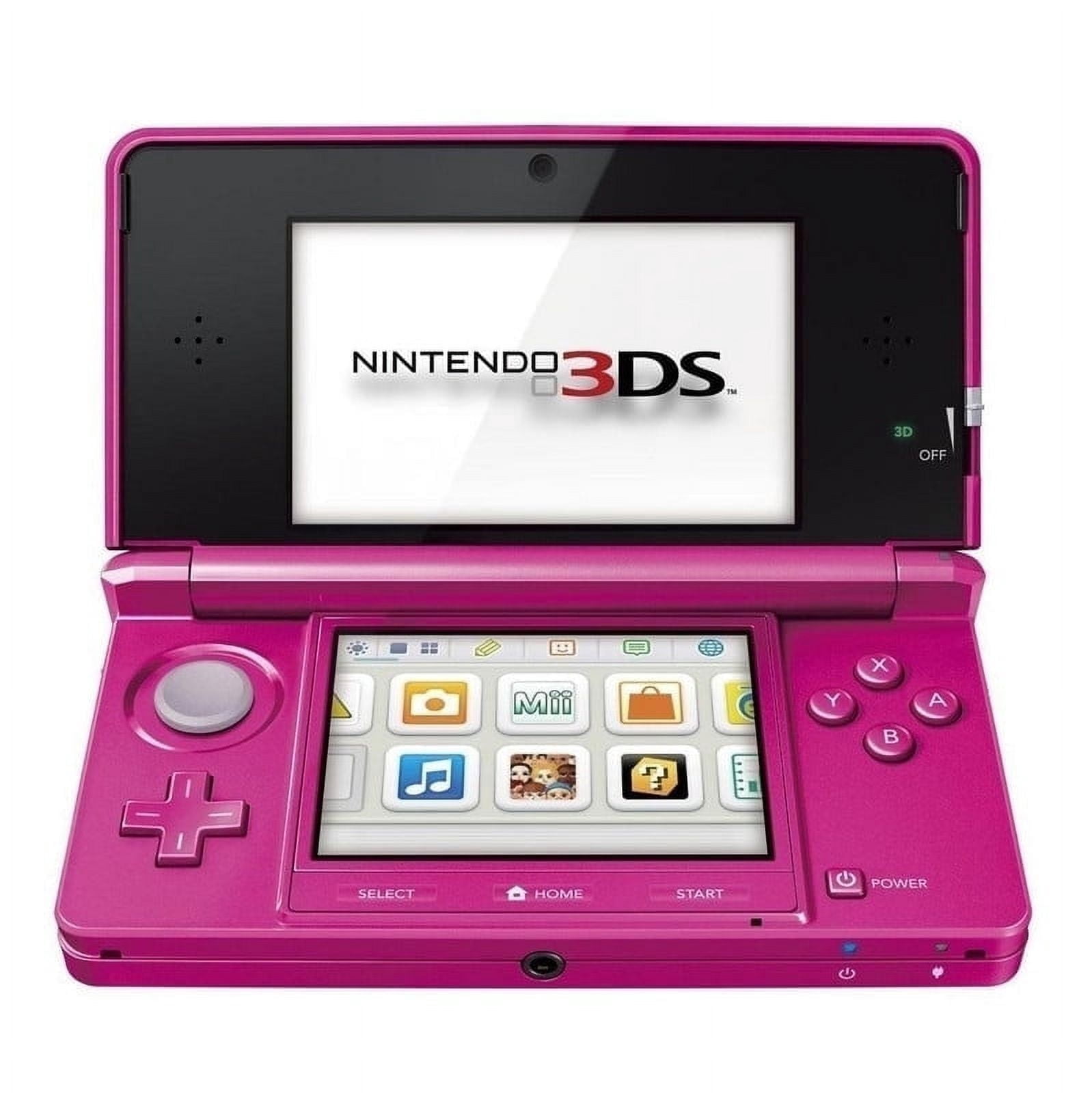 Nintendo　3DS Nintendo 3DS Game Console, Blue, Restored, 3.5 in - Walmart.com