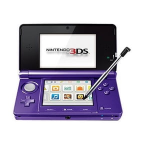 Restored Nintendo 3DS - Handheld game console - midnight purple