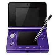 Restored Nintendo, 3DS Video Game Console, 2 GB, Midnight Purple, 1