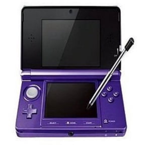 Restored Nintendo, 3DS Video Game Console, 2 GB, Midnight Purple, 1