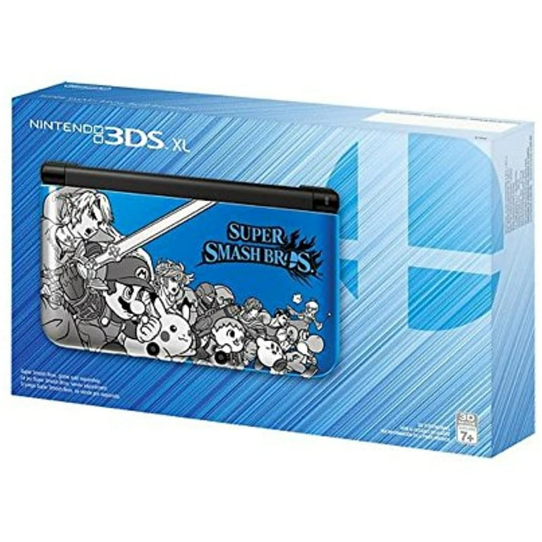 Nintendo 3Ds Xl Super Smash Bros Limited Edition Console Blue