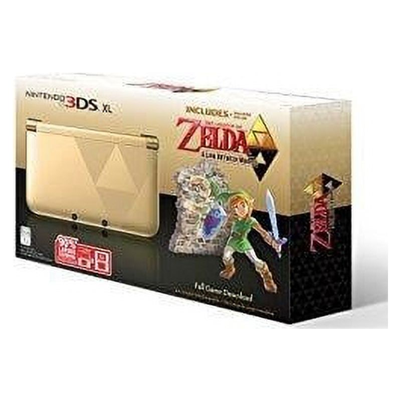 Nintendo 3dsxl Gold Zelda Link Between Worlds Bdl - image 1 of 4