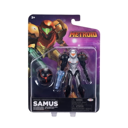 Metroid Prime: 4" Samus in Phazon Suit Action Figure with Morph Ball Accessory