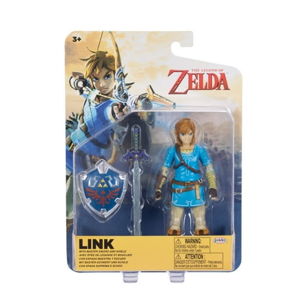 The Legend of Zelda: 4" Link Action Figure with Soldier’s Broadsword Accessory