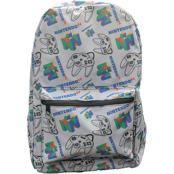 Nintendo 64 Collage Backpack