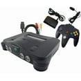 thumbnail image 1 of Nintendo 64 System Complete - N64 System Complete w/Hookups, 1 of 1