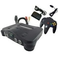 thumbnail image 1 of Nintendo 64 System Complete - N64 System Complete w/Hookups, 1 of 1