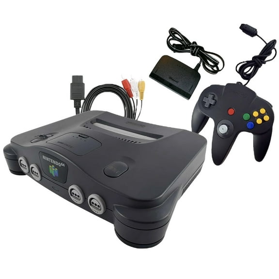 Nintendo 64 System Complete - N64 System Complete w/Hookups