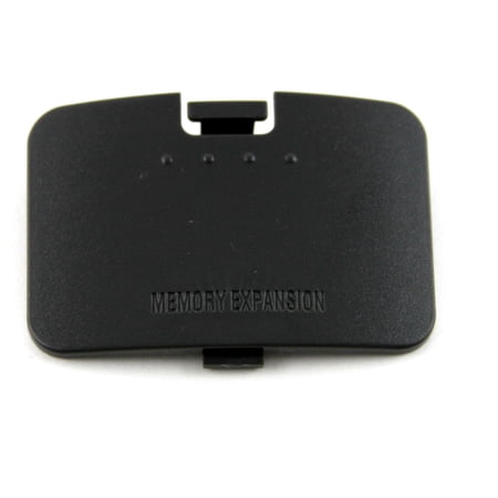 Nintendo 64 Console Memory Expansion Door Replacement - Black (Hexir)