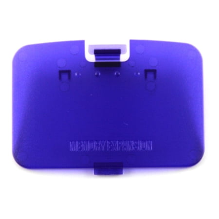 Nintendo 64 Console Memory Expansion Door Replacement - Indigo (Hexir)