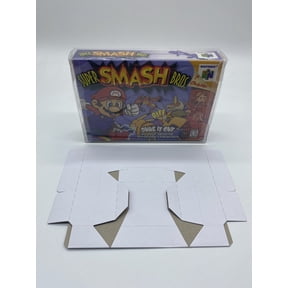 Nintendo 64 N64 Game Box Only Inserts and Protector Custom CIB Super Smash Bros