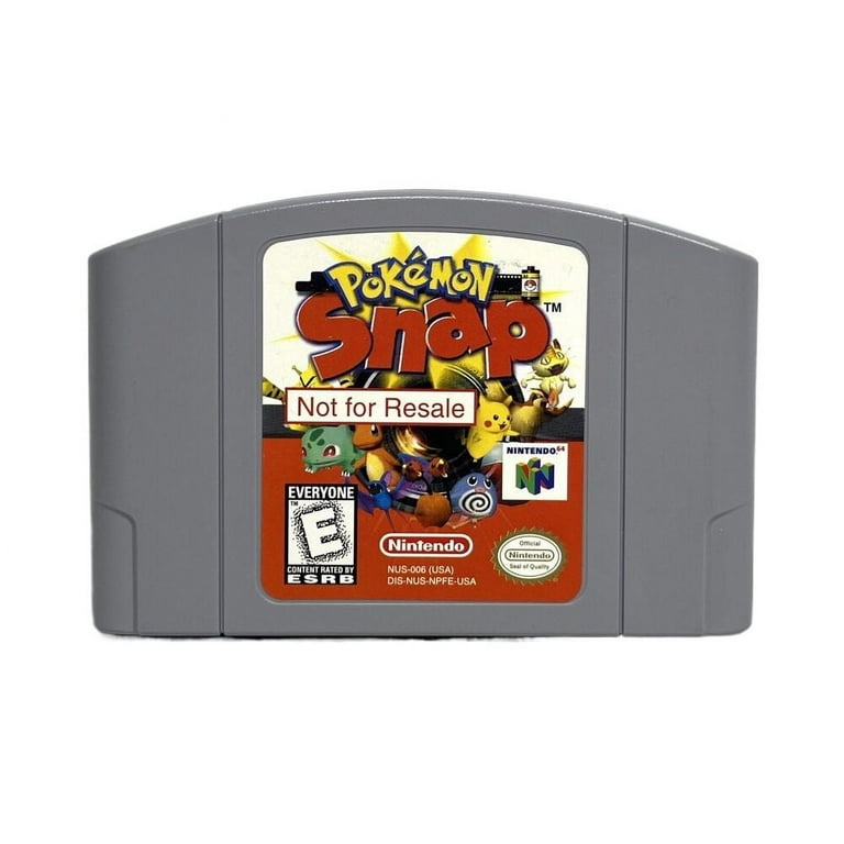 N64 1999 Pokemon Snap Pokémon Snap (Nintendo 64, 1999) Complete W