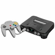 Pre-Owned Nintendo 64 N64A Video Game Console, Black