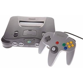 Nintendo 64 N64 Video Game Console Bundle with Matching Controller and Cables