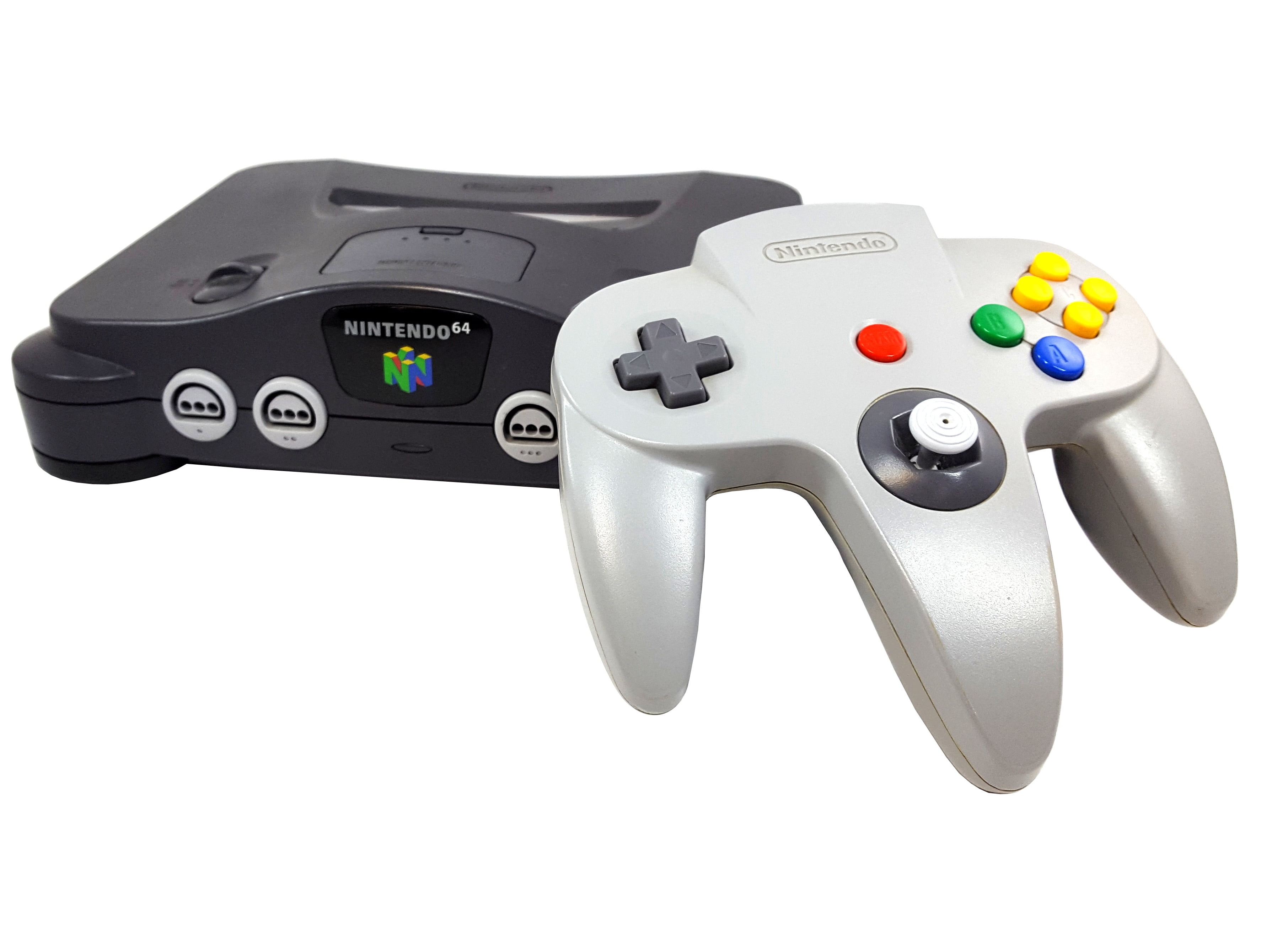 64 N64 Video Game Console with Matching and - Walmart.com