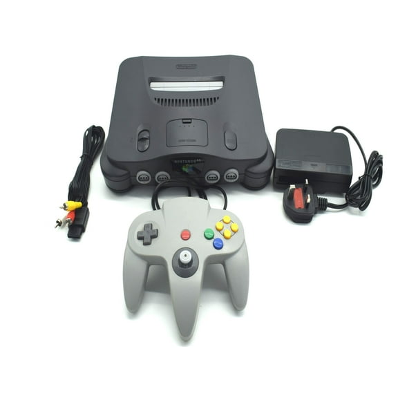 Pre-Owned Nintendo 64 N64 Video Game Console with Matching Controller and Cables
