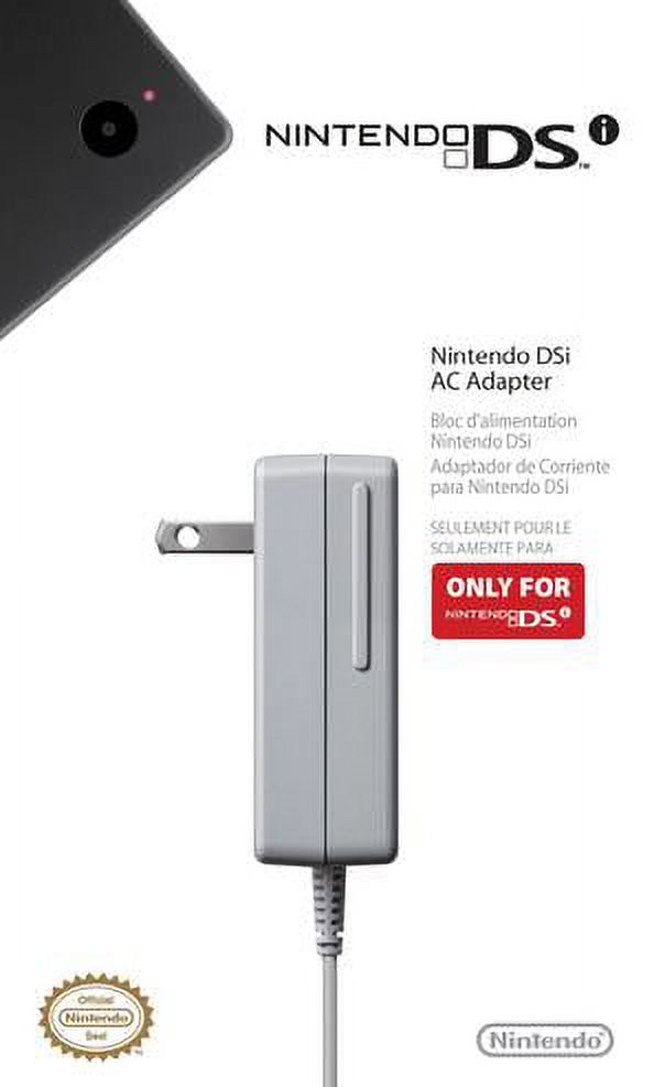 Nintendo AC Adapter - compatible with 3DS, 3DS XL, DSi, DSi XL and 2DS systems - image 1 of 2