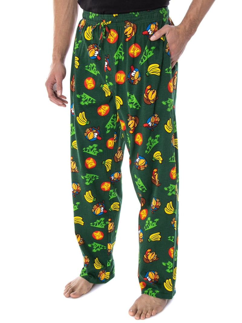 Nintendo Adult Donkey Kong and Diddy Kong Tropical Soft Cotton
