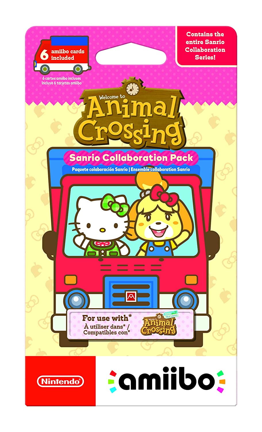 Nintendo Amiibo Animal Crossing New Horizon Sanrio Collaboration Exclusive  Pack 
