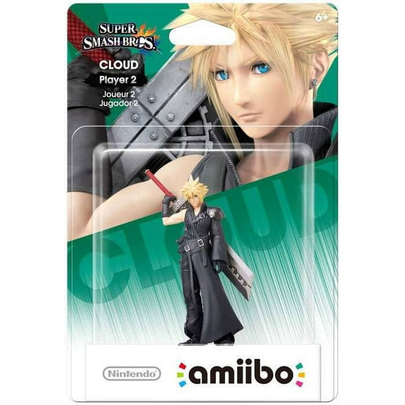Nintendo Amiibo Cloud Mini Figure [Player 2]