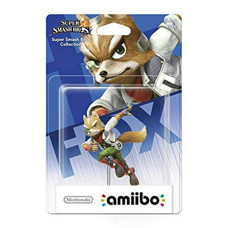 Nintendo Amiibo Figure - Super Smash Bros. - FOX (Star Fox