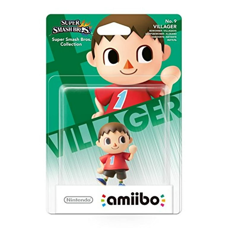 Villager amiibo Europe Australia Import Super Smash Bros Series