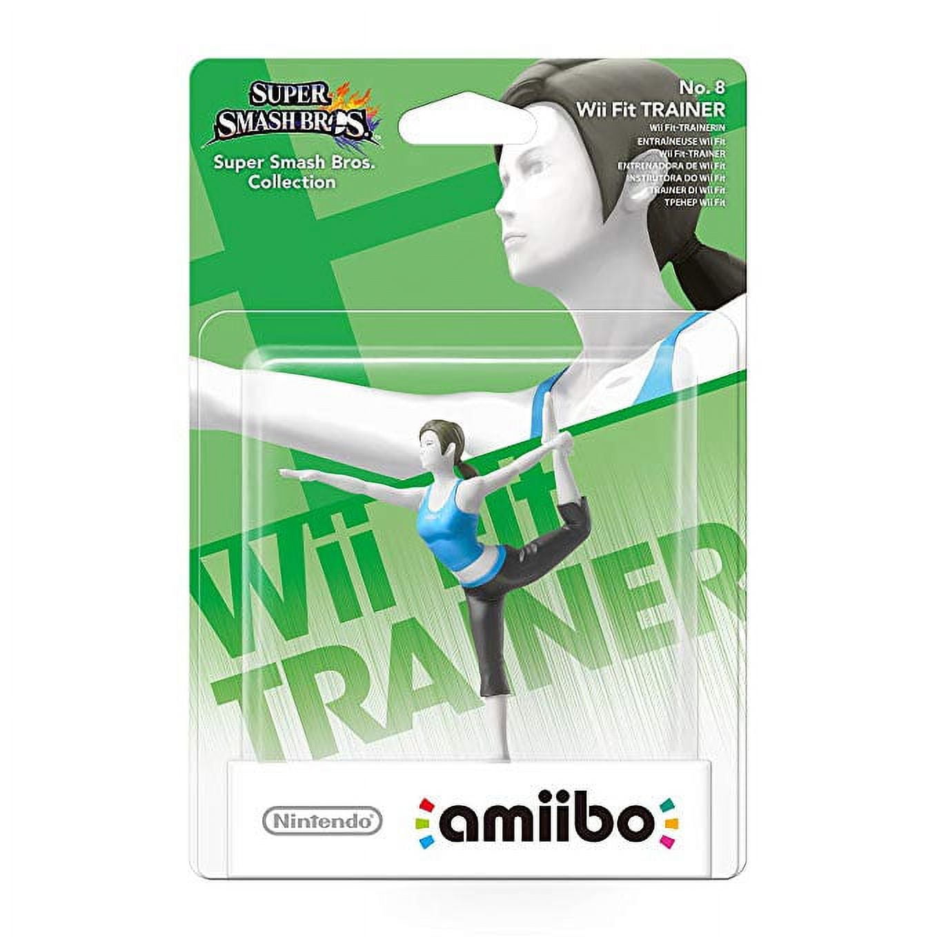 Nintendo Amiibo Figure - Super Smash Bros. - WII FIT TRAINER