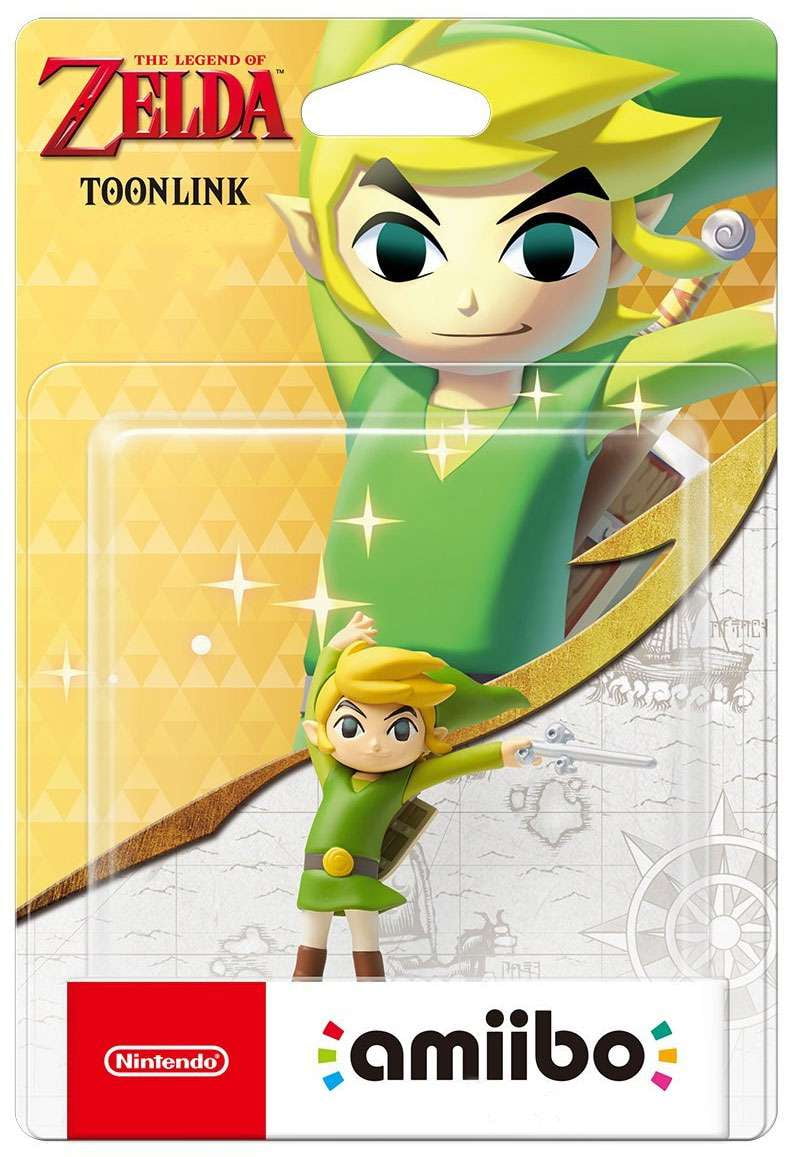 Nintendo Amiibo Toon Link Mini Figure [The Wind Waker] 