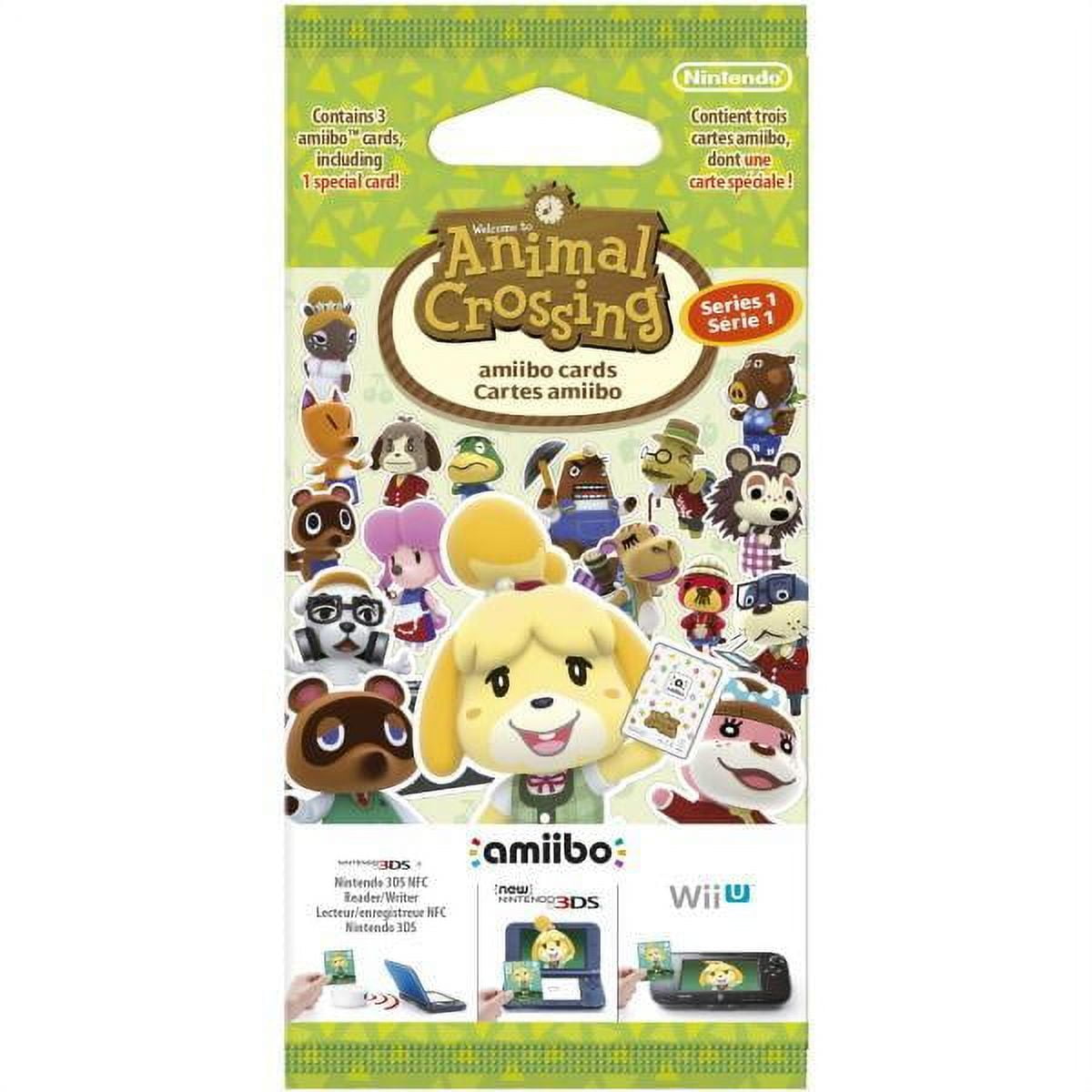 Nintendo Animal Crossing Amiibo Cards - Series 4 - 3 Card Pack Nintendo  Accessory