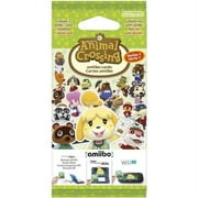 Nintendo Animal Crossing Amiibo Cards - Series 1 - 3 Card Pack [Nintendo Accessory]