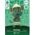 thumbnail image 1 of Nintendo Animal Crossing Happy Home Designer Amiibo Card Monty 277/300 USA Version, 1 of 1