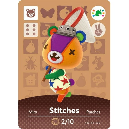 Nintendo Animal Crossing Promo amiibo Card - Stitches