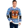 thumbnail image 1 of Nintendo Animal Crossing Tom Nook Holiday Ugly Sweater - Geeknet, 1 of 3
