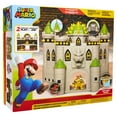 thumbnail image 1 of Nintendo Super Mario Deluxe Bowsers Castle 2.5 inch Action Figure Playset, 1 of 7