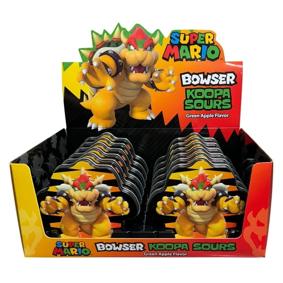 Nintendo Bowser Koopa Green Apple Sours 1.5 oz. Tin