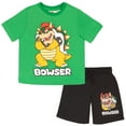 thumbnail image 1 of Nintendo Boys 2 Piece Short Set Short Sleeve Shirt and Shorts 2 Pack Bundle Set for Kids and Toddlers (Size 4-7), 1 of 7