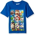 thumbnail image 1 of Super Mario Character Panels Boys Graphic T-Shirt | 5/6, 1 of 1