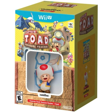 Captain Toad: Treasure Tracker + Toad amiibo - Wii U