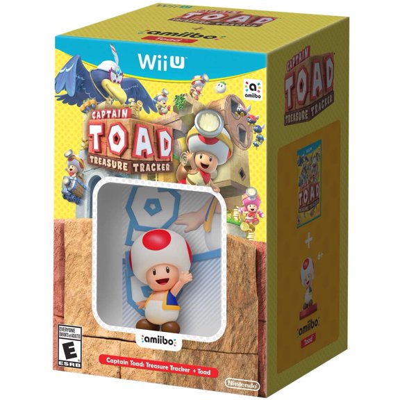 Captain Toad: Treasure Tracker + Toad amiibo - Wii U