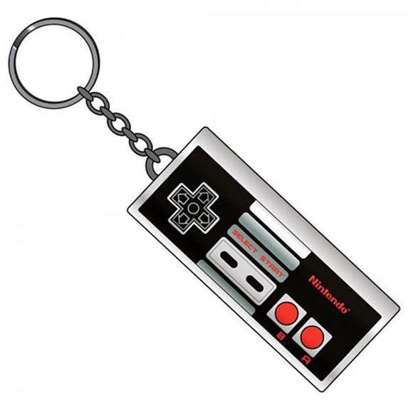 Nintendo Controller Metal Keychain