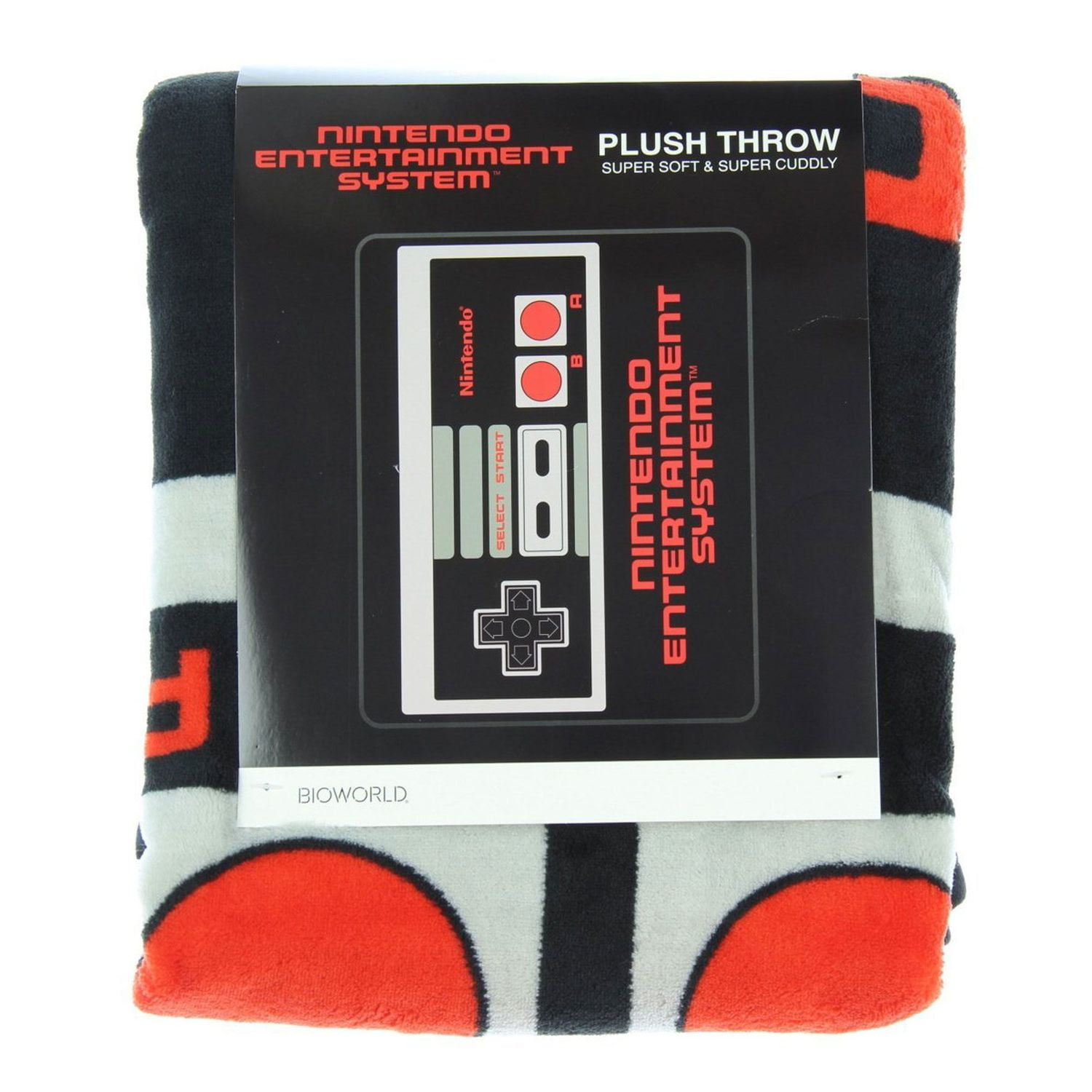 Nintendo Controller Plush Throw Blanket 48 x 60 Walmart