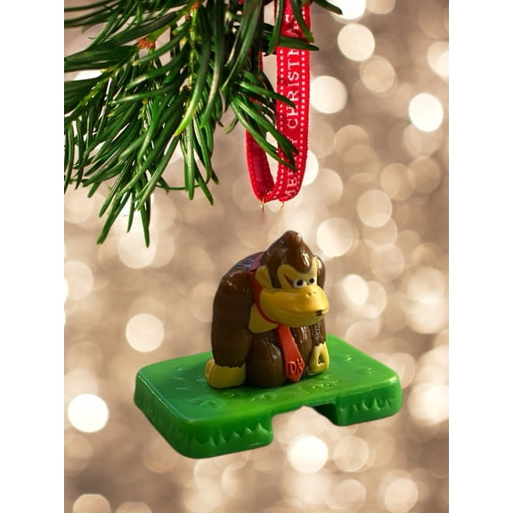Nintendo DONKEY KONG Monkey Figure 2 ORNAMENT Figure Figurine Charm New Gift Buy It Now  376788398019