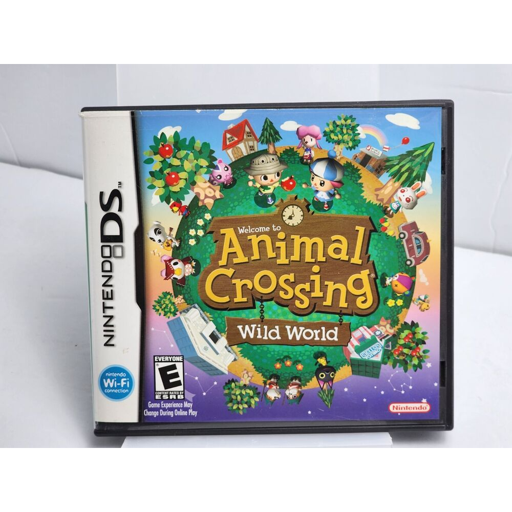 Nintendo DS Animal Crossing Wild World with box and no manual Video Games New RatingsE for