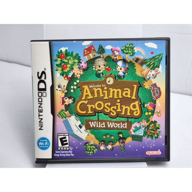 Nintendo DS Animal Crossing Wild World with box and no manual Video Games New RatingsE for