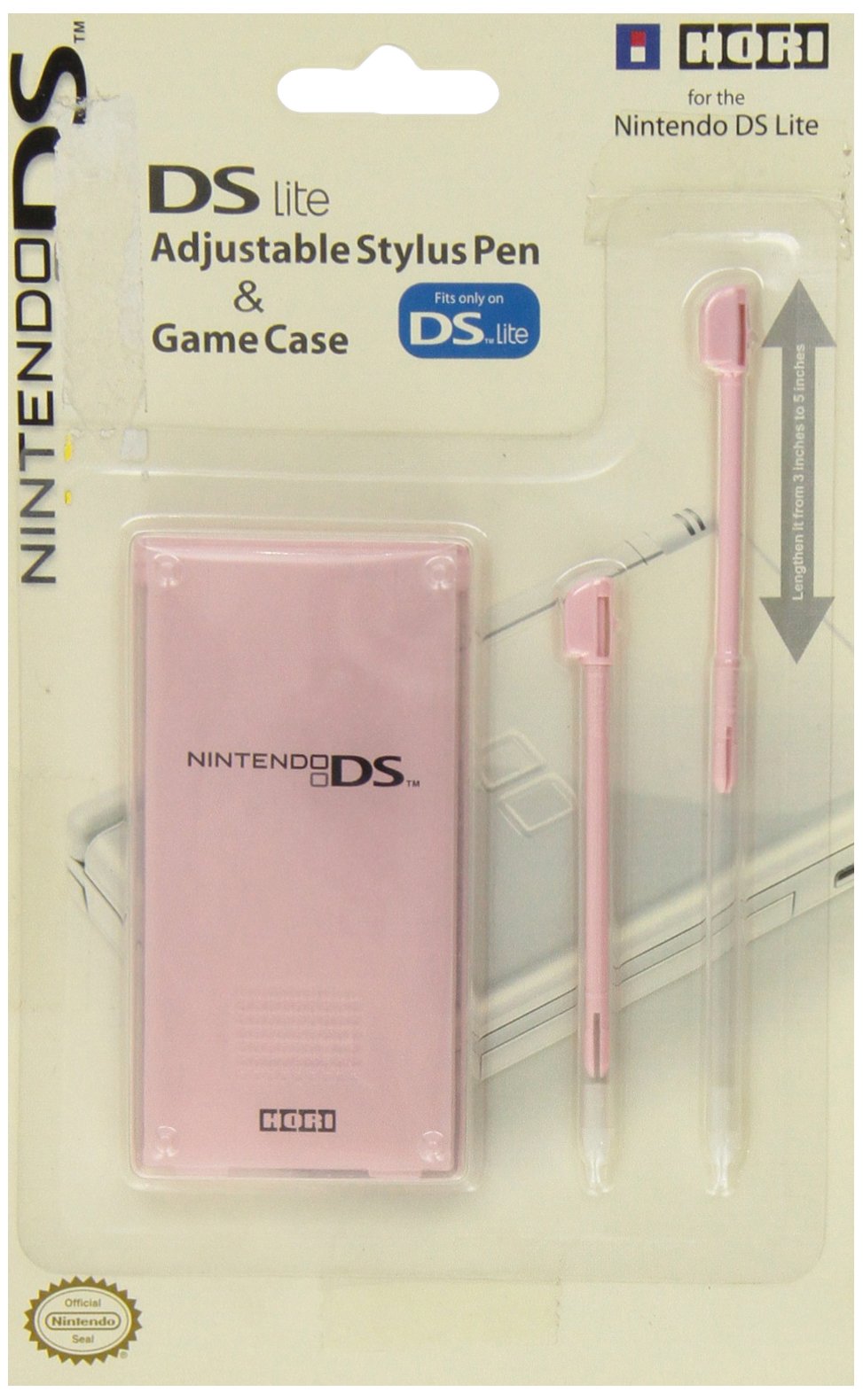 Nintendo DS Lite Adjustable Stylus Pen & Game Case - image 1 of 2